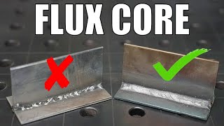 1 Way to Get Better Flux Core Welds [upl. by Rancell]