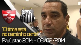 Linense 1 x 2 Santos  Bastidores  Paulistão 2014 [upl. by Ecyned]