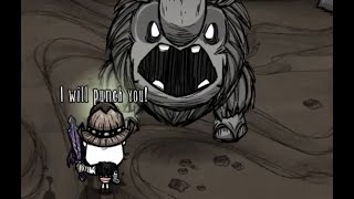 Dont Starve Together Reworked Ancient Guardian Solo No Damage [upl. by Martsen726]