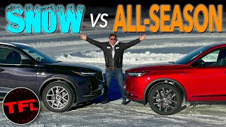 This New AllSeason Tire Promises To Be ALMOST As Good As a Blizzak Snow Tire  I Put It To The Test [upl. by Jt528]