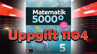 Matematik 5000 5 Uppgift 1104 [upl. by Angelico]