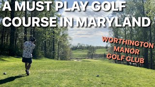 All 18 Holes  Worthington Manor Golf Club Urbana MD [upl. by Ednyl]