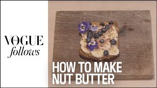 How to make nut butter on rye with Detox Kitchen  VOGUE PARIS [upl. by Stranger]