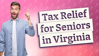 Do seniors pay personal property tax in Virginia [upl. by Doug]