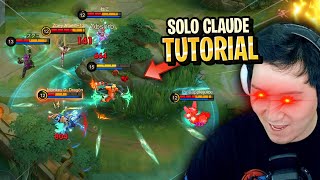 2024 Detail Advance Claude  Basic Gold lane Tutorial  Mobile Legends [upl. by Pavior]