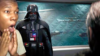 Darth Vader Destroys Everyone Scene  Star Wars Outlaws REACTION [upl. by Llenrag]