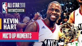 Best of Kevin Hart Micd Up  NBA AllStar Celebrity Game [upl. by Schaffel]