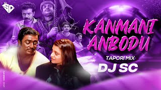 KANMANI ANBODU SONG DJ REMIX  TAPORI MIX  DJ SC Instagram trending song [upl. by Halima]