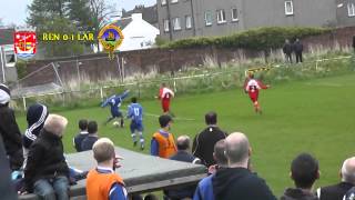 Renfrew v Largs Thistle Stagecoach First Division 6513 [upl. by Tice]