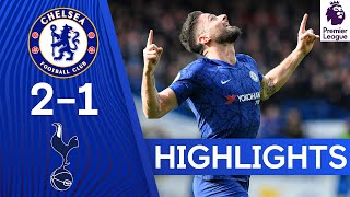 Chelsea 21 Tottenham  Girouds Stunner amp Alonsos Strike Lead the Blues to Victory 👏  Highlights [upl. by Ylrebma123]