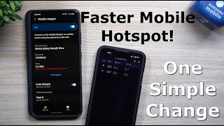 Get FASTER Mobile Hotspot With This One Setting Change [upl. by Nereil486]