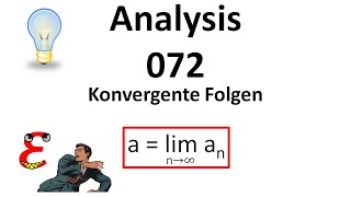 Analysis 072  Konvergente Folgen [upl. by Sergo3]