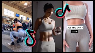 Womens Fitness Glow Up Transformations  37 TikTok Compilation [upl. by Yasu]