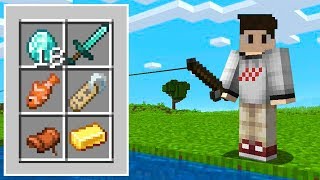 The LUCKIEST FISHING Loot EVER In Minecraft [upl. by Aytak461]