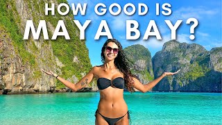 IS MAYA BAY WORTH THE HYPE 🇹🇭 PHI PHI ISLANDS 2023 THAILAND [upl. by Mable]