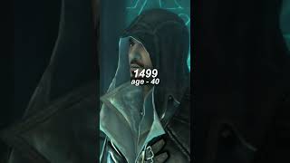 The Evolution of Ezio shorts assassinscreed [upl. by Rebmyt]