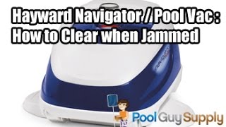 How to Clear a Jammed Hayward Pool Vac [upl. by Legna428]