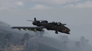 GTA Online B11 Strikeforce Review A10 Warthog German [upl. by Auod429]