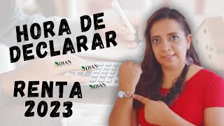 🛑DECLARAR RENTA 2023SIN ESTRES  DIAN✅ [upl. by Kciredes645]