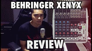 BEHRINGER XENYX Q1202usb review en español [upl. by Armington846]