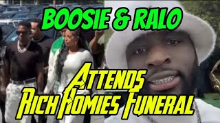 BOOSIE amp RALO Attends RICH HOMIE QUAN Funeral [upl. by Lindsley]