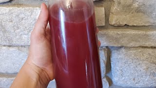 It is really this easy to make Homemade Wine  Small Batch Wine Making  Making Wine [upl. by Anrapa]