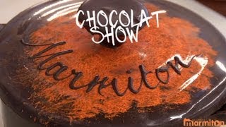 Chocolat Show  marmite en chocolat [upl. by Nomolas715]