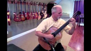 2012 Dominelli Concert IndianQueen Charlotte Island Cedar at Dream Guitars [upl. by Alitta]