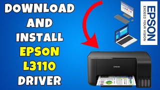 How To Download amp Install Epson L3110 Printer Driver in Windows 1011 [upl. by Ev]