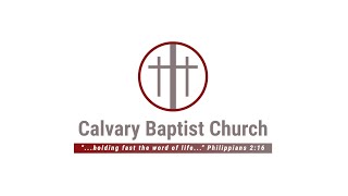 Calvary Baptist Church Altoona PA  Sunday October 6 2024 [upl. by Enytsirhc963]