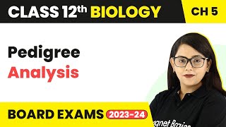 Class 12 Biology Ch5  Pedigree Analysis  Principles of Inheritance amp Variation CBSENEET 202223 [upl. by Robinetta361]