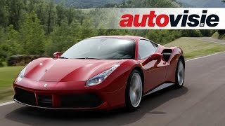 Ferrari 488 GTB  review by Autovisie TV [upl. by Philbert]