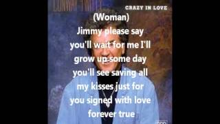 Conway TwittyDont Cry Joni With lyrics [upl. by Harlie]