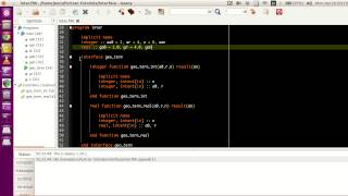 Advanced Fortran Programming  022  Interfacing Functions [upl. by Atileda]