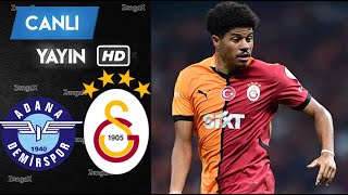 🔴ADANA DEMİRSPOR GALATASARAY MAÇI ANINDA İZLE [upl. by Edlitam542]