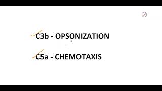 CHEMOTAXIS VS OPSONIZATION MNEMONIC [upl. by Georgetta]