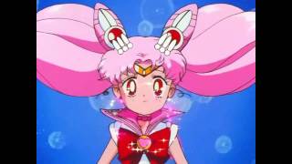 Sailor Moon  Chibi Moon  All Attacks and Transformation [upl. by Etnoled]