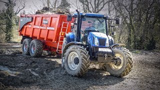 Transport de fumier 2018  Normandie LumixGoPro [upl. by Mialliw]