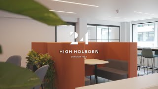 24 High Holborn  Farebrother x JLL  Office Tour [upl. by Shelman]