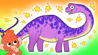 Club Baboo  B is for Brontosaurus  Learn Dinosaur names and more with Baboo [upl. by Nashoma]