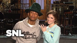 SNL Promo Anna Kendrick and Pharrell Williams [upl. by Feliks921]