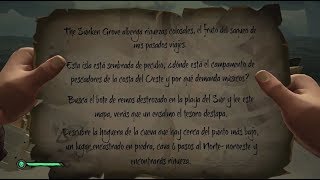 Sea of Thieves  Acertijo The Sunken Grove  The Sunken Grove alberga riquezas colosales [upl. by Alliuqat]