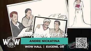 Bay area rapper Andre Nickatina returns to the WOW Hall on Thursday Sept 26 2024 [upl. by Alleras]