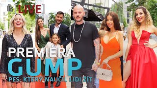 Premiéra filmu Gump  Marek Ztracený Olga Lounová Patricie Pagáčová Anna Šulcová [upl. by Nylirek777]