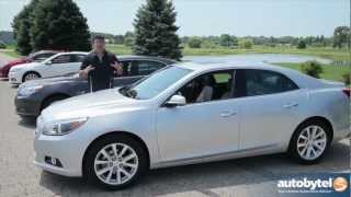 2013 Chevrolet Malibu Car Video Review [upl. by Alyam]