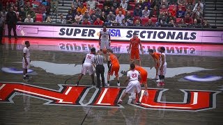 Naperville North vs Bolingbrook SuperSectional Boys Basketball  031417 [upl. by Ahsek]