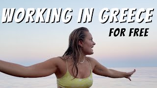 Living For Free In Greece  Travel On A Budget  Greece Travel Vlog [upl. by Atirrehs876]