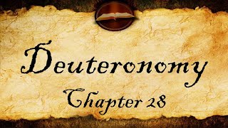 Deuteronomy Chapter 28  KJV Bible Audio With Text [upl. by Eixid879]