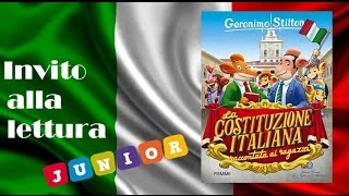 La COSTITUZIONE ITALIANA raccontata ai ragazzi  Geronimo Stilton AUDIOLIBRO E PDF GRATUITI [upl. by Poll]