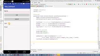 Android App Development ListView CRUD Add Update Delete [upl. by Ealasaid748]